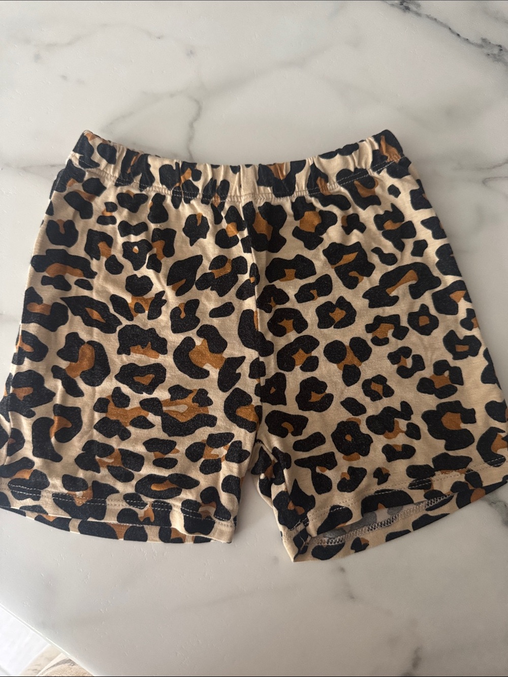 Posh Peanut Lana Leopard Shorts 3T
